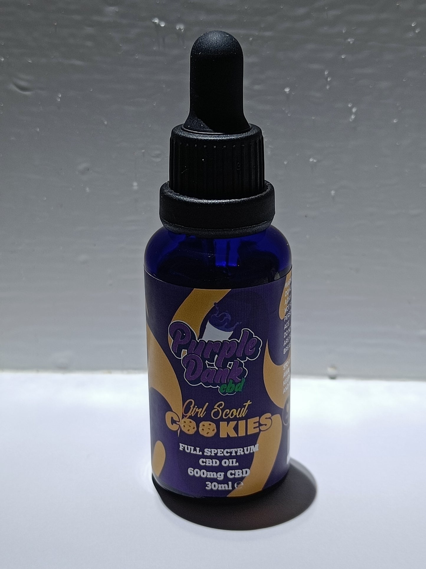 Purple Dank CBD 600mg Full-Spectrum CBD Oil 30ml - Girl Scout Cookies - Terpene Infused