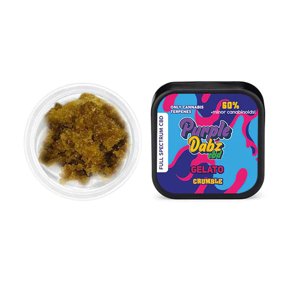 Purple Dank 60% Full Spectrum Crumble - 1.0g - Gelato