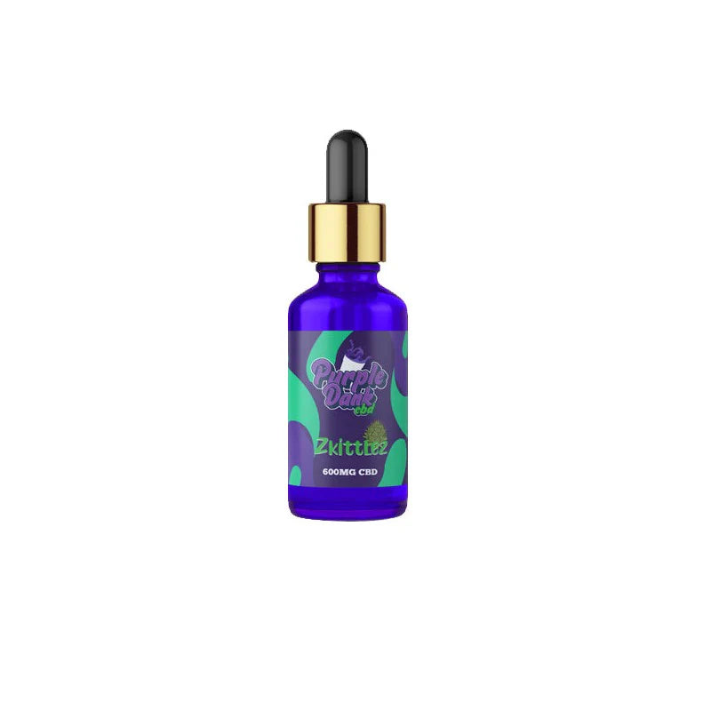 Purple Dank CBD 600mg Full-Spectrum CBD Oil 30ml - Zkittlez - Terpene Infused