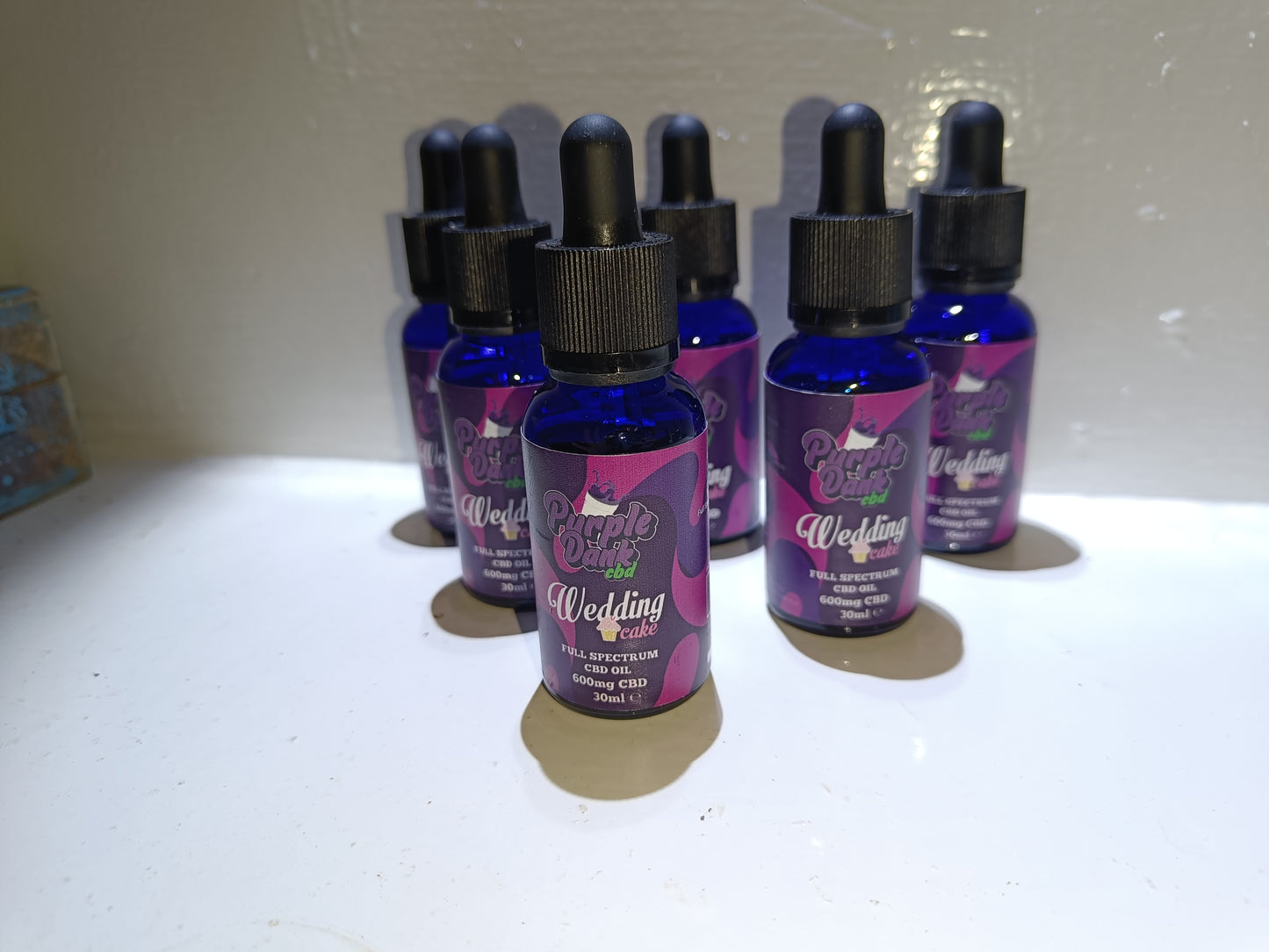 Purple Dank CBD 600mg Full-Spectrum CBD Oil 30ml - Wedding Cake - Terpene Infused