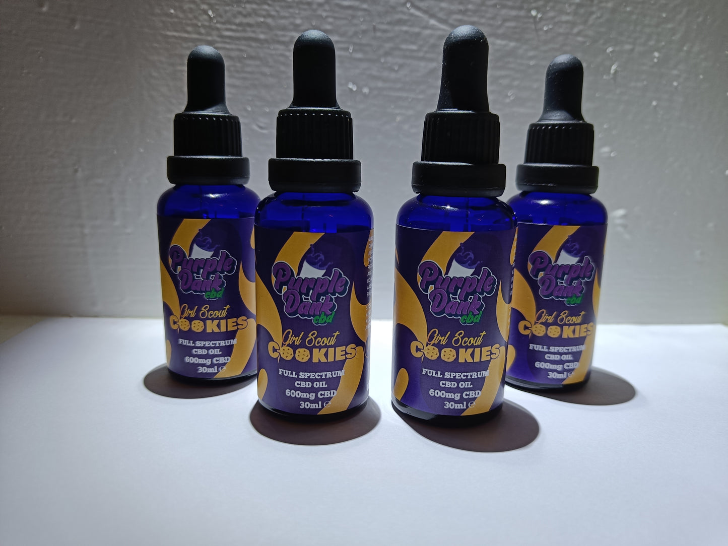 Purple Dank CBD 600mg Full-Spectrum CBD Oil 30ml - Girl Scout Cookies - Terpene Infused