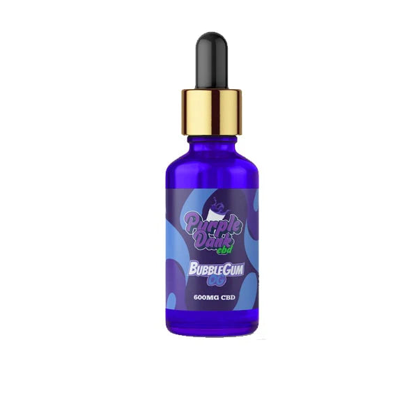 Purple Dank CBD 600mg Full-Spectrum CBD Oil 30ml - Bubblegum OG - Terpene Infused