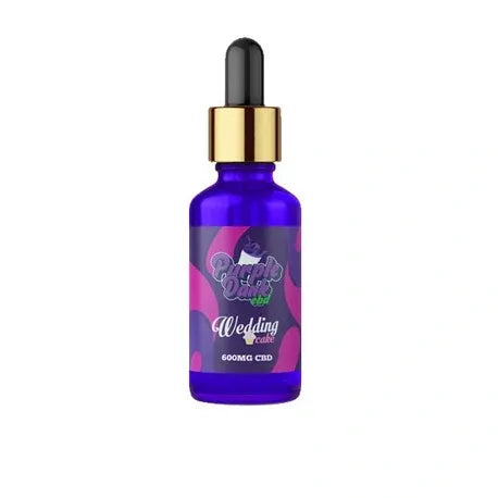 Purple Dank CBD 600mg Full-Spectrum CBD Oil 30ml - Wedding Cake - Terpene Infused